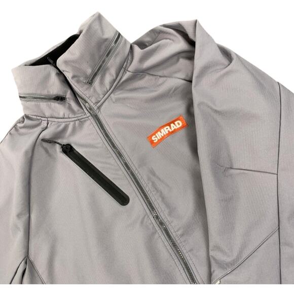 Elevate Simrad Jacket Mens L Softshell Full Zip Outdoor Waterproof Hood Fishing - Picture 5 of 5